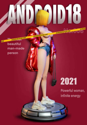 t DP9 Studio 18号 In Stock DP9 Studio Dragon Ball Fashion Android 18 Resin Figure