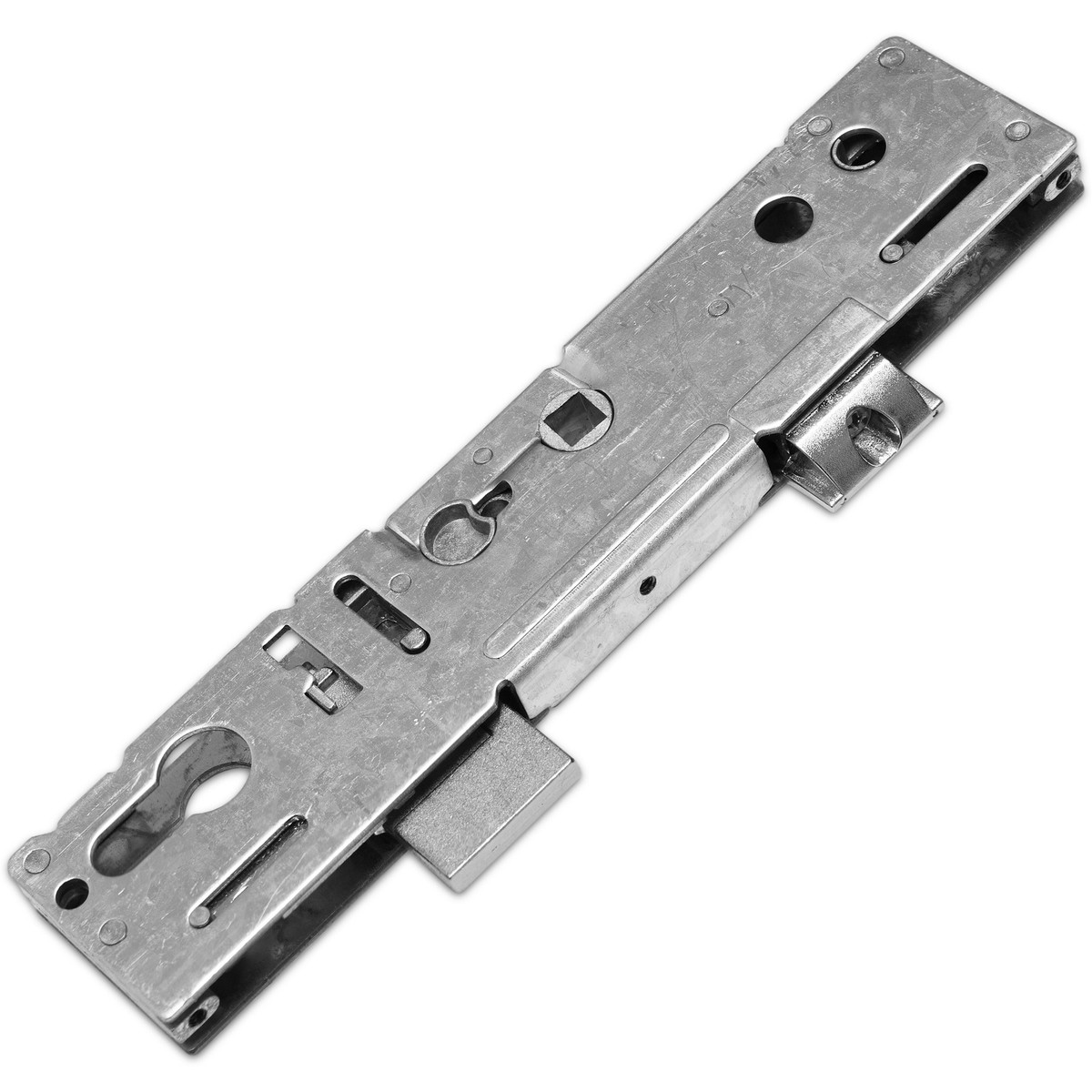 Yale YDM PRO PVCU 35   Serratura Professionale Multi Punto Di Ricambio Per Serratura Da Porta, 35 Mm, Frontale Da 16 Mm, Finitura In Acciaio, Adatta Per Porte In PVC