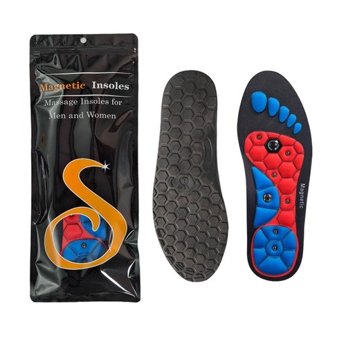 Herren/Frauen Plantar Magnetische Akupressur Massage Schuh-Pad Einlegesohlen gegen Schmerzen - Bild 16 von 16