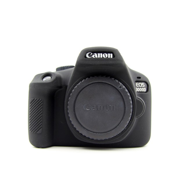 Rubber Silicon Case Cover Protector Skin for Canon EOS 3000D 4000D