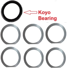 GM TH400/3L80 Bearing Shim Kit (Eliminates Rear-Case Tang-Washer & Thrust Plate)