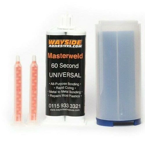 BLACK SUPER GLUE PLASTIC BUMPER DASH REPAIR FAIRING 2k eBay