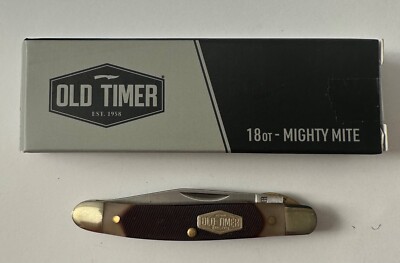 New Old Timer 18OT Mighty Mite 1 Blade Pocket Folding Knife Father's Day Gift