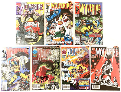 Lot of (7) Books - Wolverine (early Modern-Age Comics), Mid-High Grade, #220