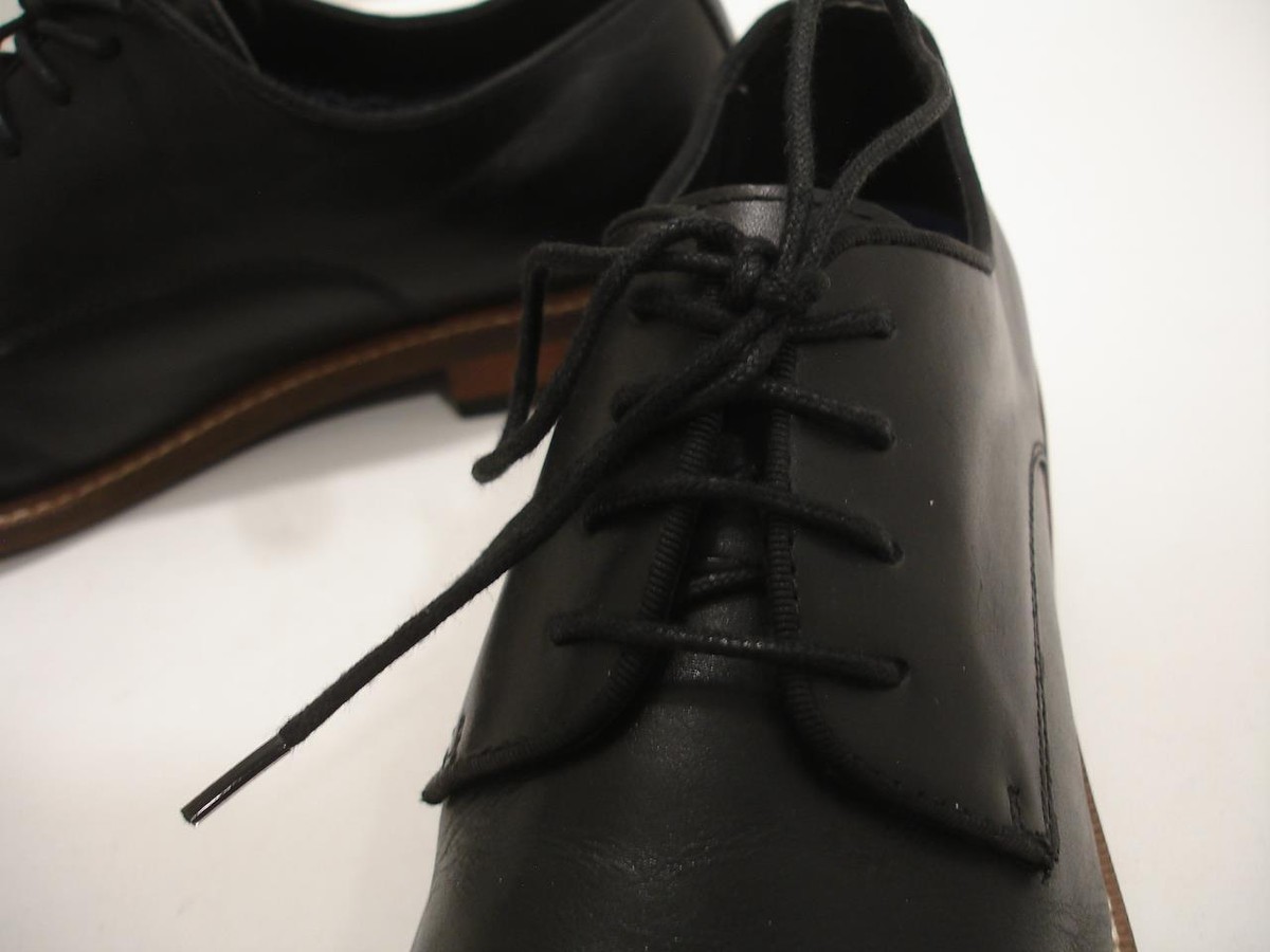Vince Camuto Lamson Cap Toe Oxford Black Leather Lace Up  display picture 2