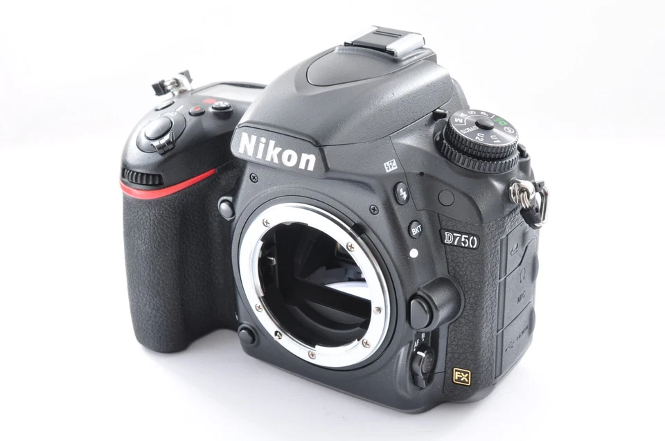 Nikon D750 24.3MP Digital SLR Camera body Black SC 56,797 From Japan Near MINT - Image 2 of 4