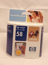 HP 58 Photo Ink Cartridge HP58 Factory Sealed In Box Expired 2004