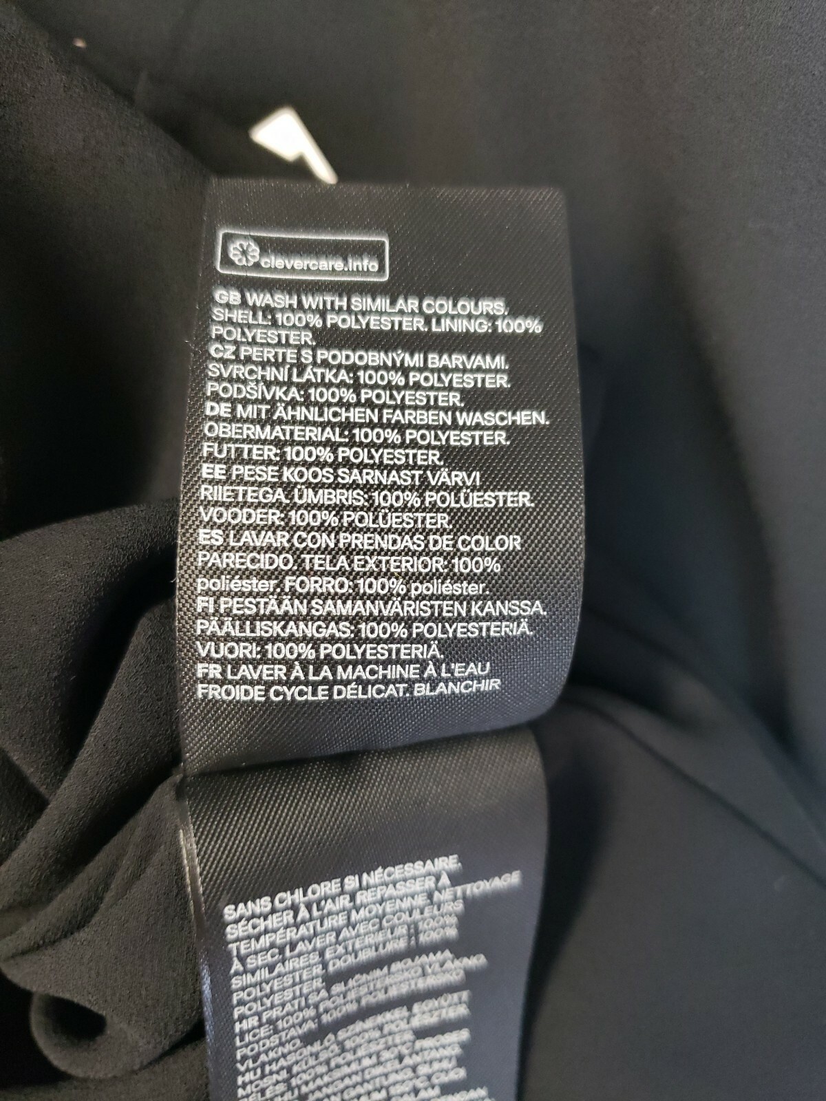 H&M Black Pleated Neckline Sleeveless Women's Dress Size 4 NWT #CB8 thumbnail 10