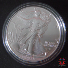 USA American Eagle 2025 silver coin 1oz 43.59 per troy oz