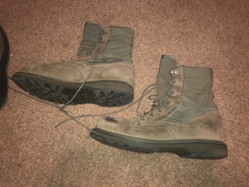 Military Combat Flight Boots Mens Size 