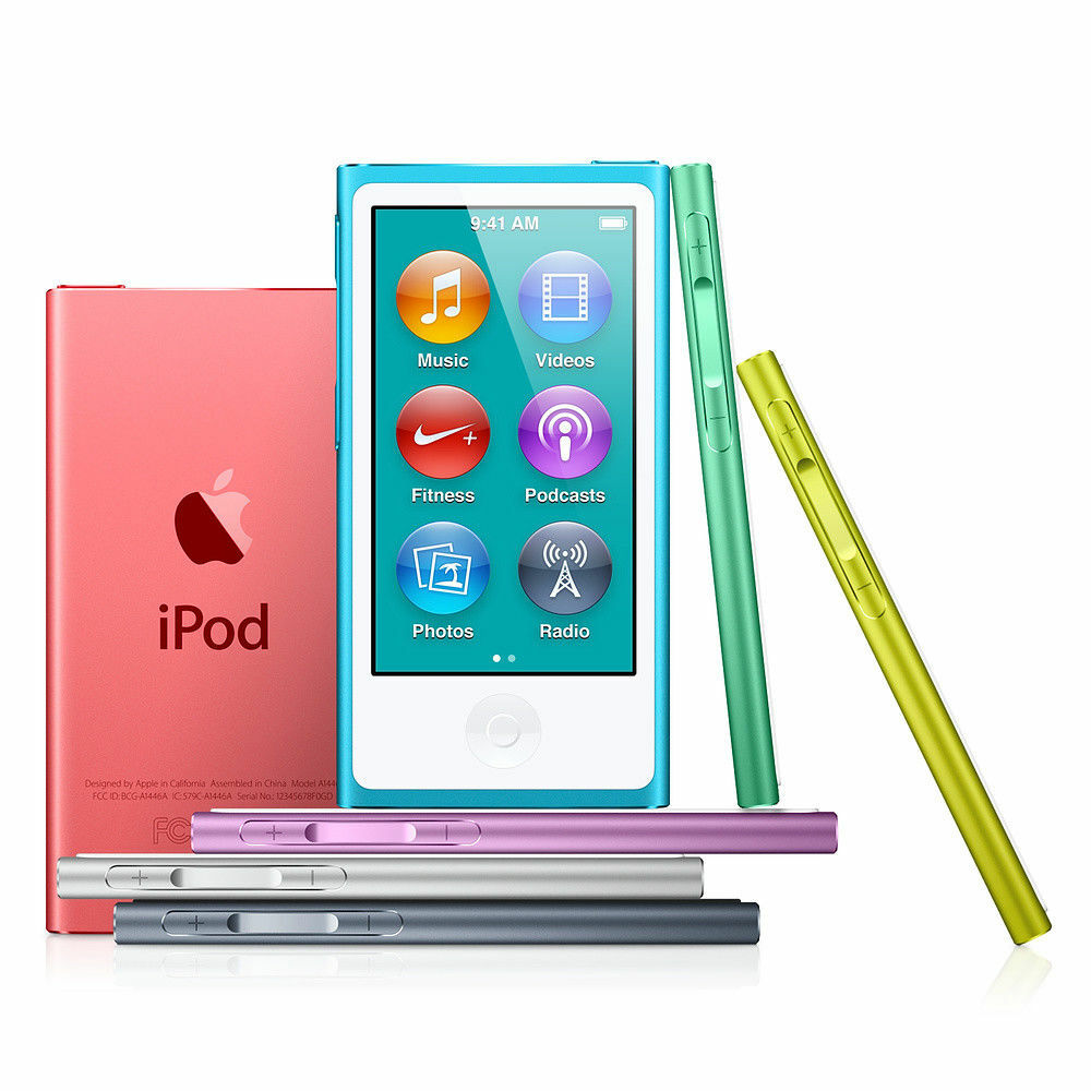 NEW Apple iPod Nano 7th & 8th Generation 16GB (Choose