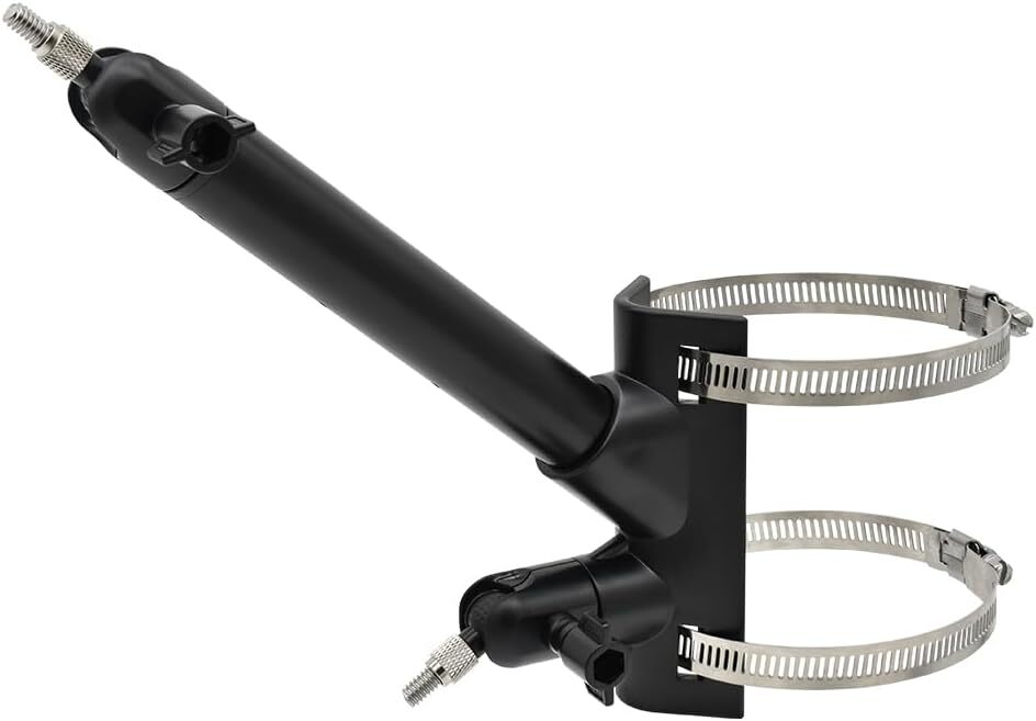 2 in 1 Security Camera and Solar Panel Pole Mount for Ring Eufy Arlo Reolink