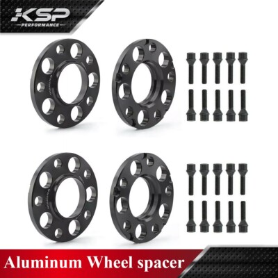 12mm + 20mm 5x120 Wheel Spacers Kit W/ Extended Bolts For BMW X1 M3 M5 335i 525i