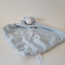 Angel Dear Blue Lamb Sheep Baby Security Blanket Lovey Plush
