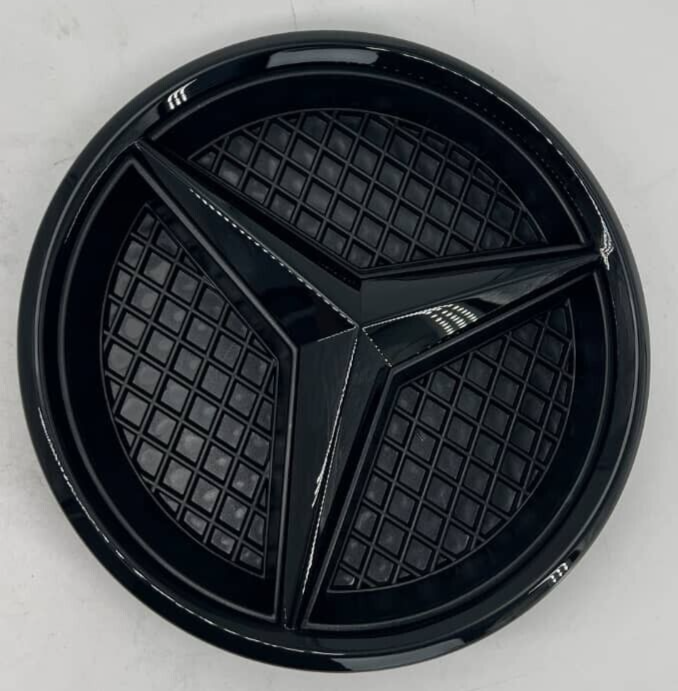OEM-Style Chrome Grille Star Emblem For Mercedes W205 W176 W166 – Push & Twist