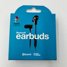 Digital Basics Bluetooth EARBUDS Headphones Purple - NEW
