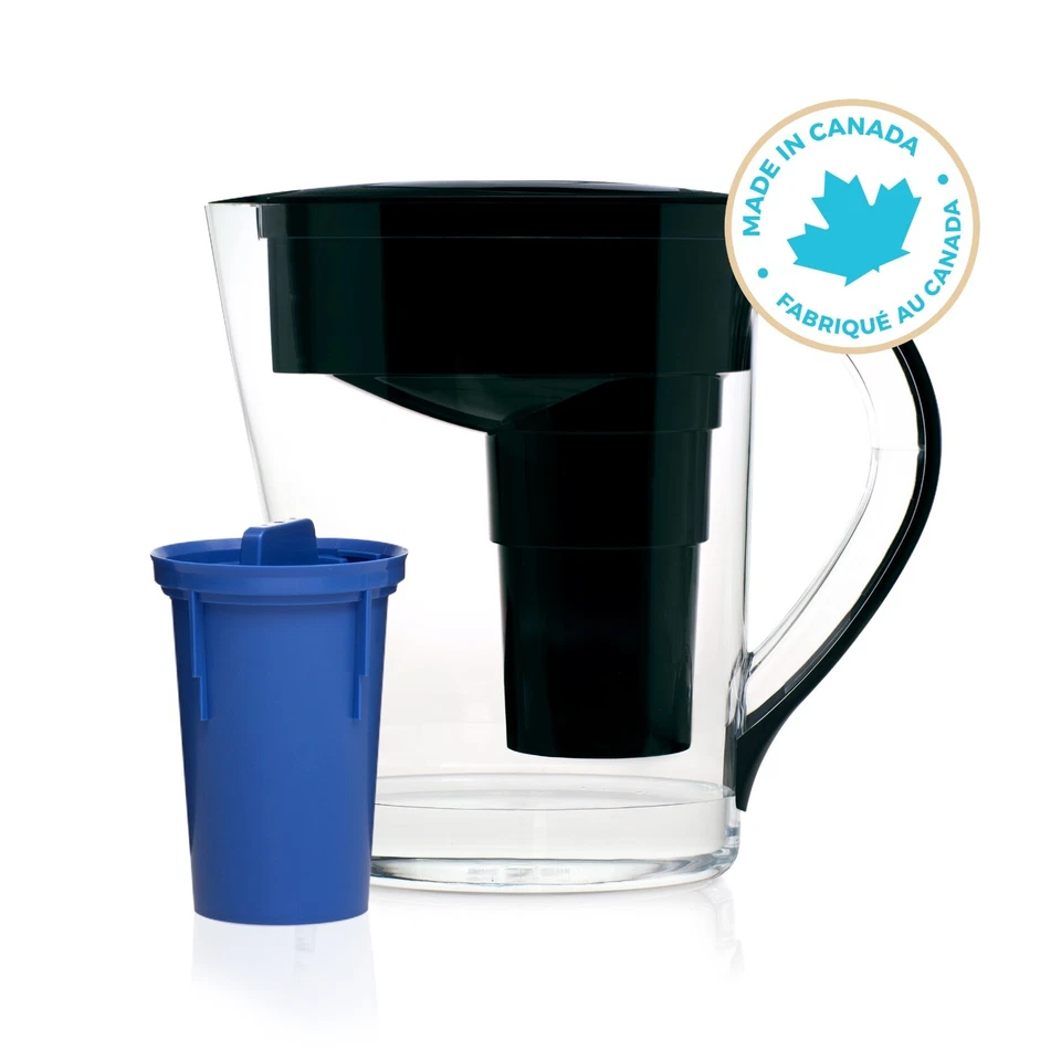 Santevia MINA Alkaline Pitcher-Black - Image 2 of 4