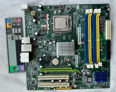FOXCONN ACER MCP7AM01P8-1.0-8EKSH mit Intel SLGUR CPU und I/Q Gebraucht