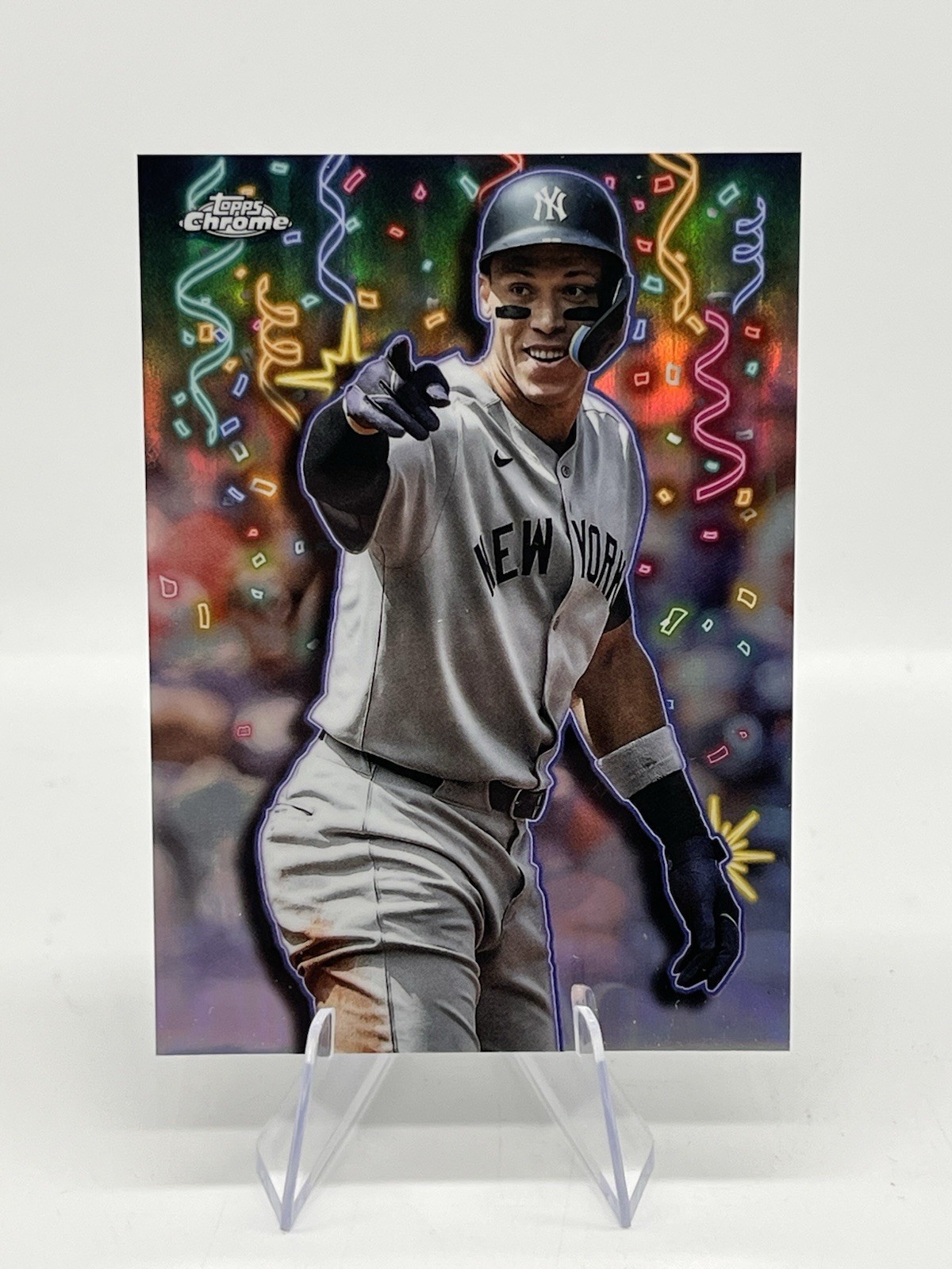 2025 Topps Chrome Update Aaron Judge Celebracion #CT-6 Yankees