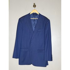 Estrato Trabaldo Togna Wool Brooks Brothers 1818 Madison Blue Blazer 42L