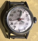 70's vintage Timex Watch Dial, No Band, Water Resistant, Runs