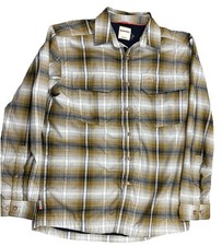 NWOT Simms Coldweather Shirt Men s M Brown Pl...