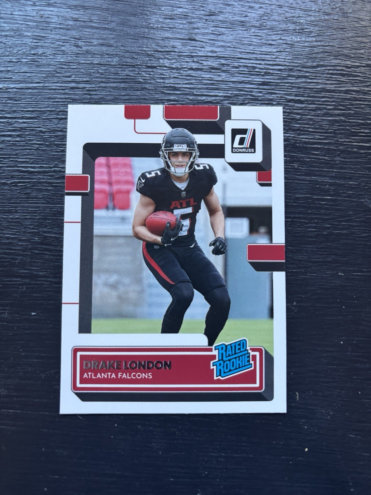 2022 Donruss Drake London #307 FOOTBALL CARD Rated Rookie Atlanta Falcons RC