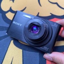 Sony DSC-W830 Cyber-Shot Digital Camera Black 20.1MP 8x Optical zoom 100 Working