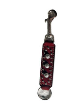 Western Key Ring 6.75 x 1 in Cowboychic Leather Clip Rodeo Spotted Fob Brown
