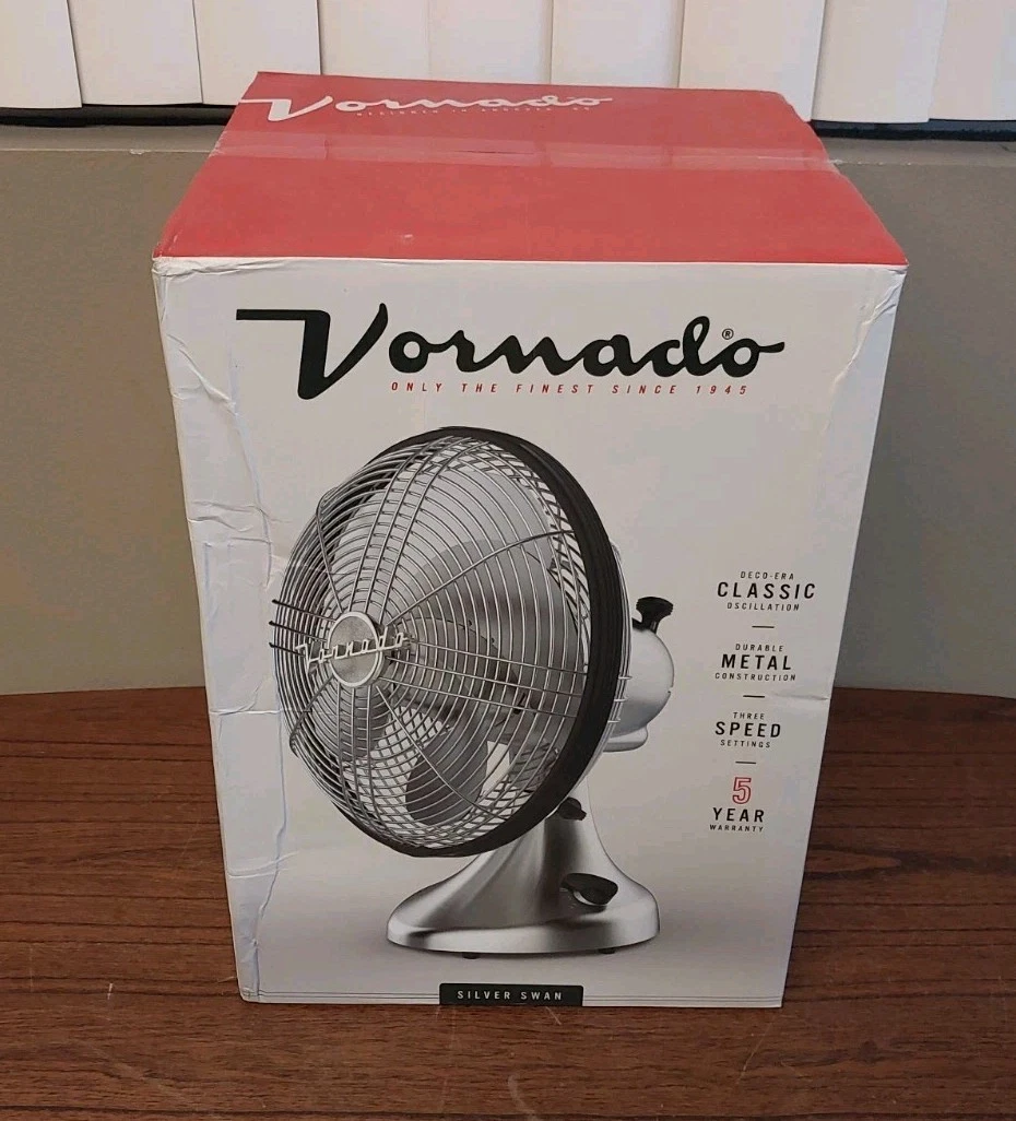 Vornado Swan 银色便携式风扇| eBay