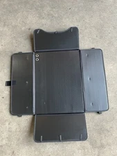 NOS NEW Omnium foldable cargo box and rain cover black Cargo bike