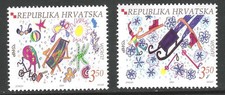 Croatia # 552 - 553 MNH Europa 2004 PO Fresh Cmplt Set ( 25 SCV $3)