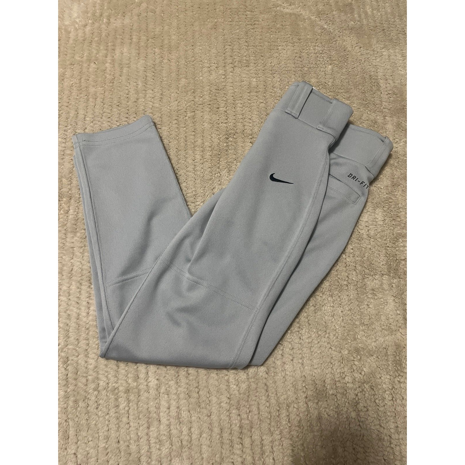Nike Boys' Core Dri-FIT Open Hem Baseball Pants 615283-052 Gray