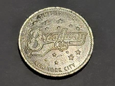 Broadway City Arcade Game Token - Times Square, NYC