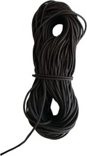 1.5mm Nylon Cord Multi-Use Extra Strong Braided String Thread 16 yards, Black