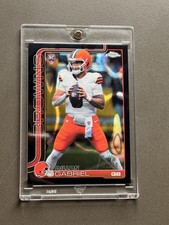 Dillon Gabriel 2025 TOPPS CHROME BLACK FRACTOR Rookie Card RC /10