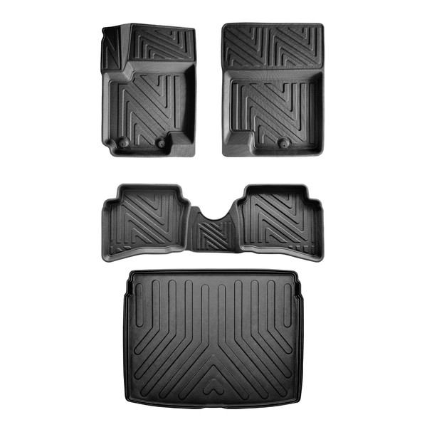 3D Auto Gummimatten & Kofferraumwanne Set FüR Opel Mokka B Baujahr Ab 2021-image