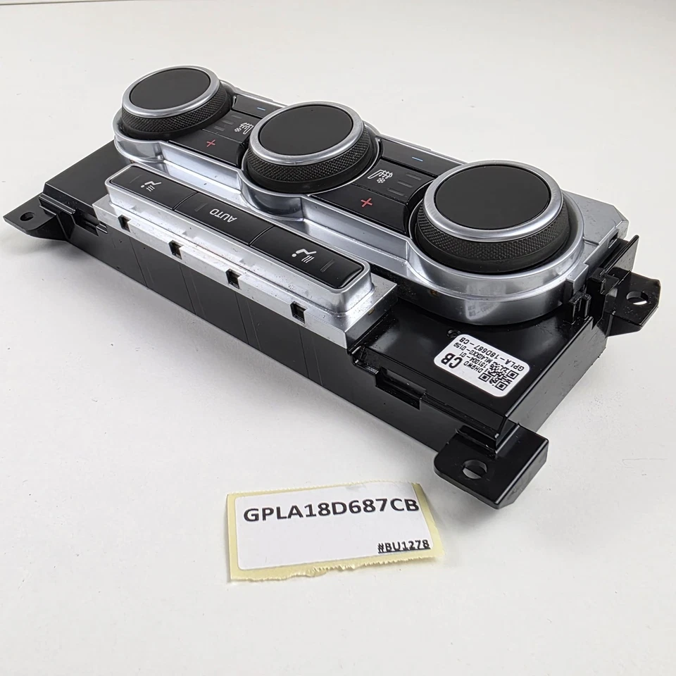 2013-2021 Land Rover Range Rover L405 Rear Climate Control Panel GPLA18D687CB - Image 4 of 4