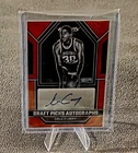 2023 Panini Prizm Draft Picks Dell Curry DPA-DCY Red Prizm Auto #d 076/125