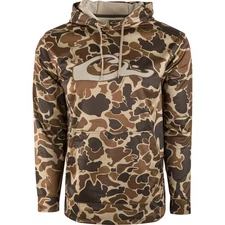 DRAKE WATERFOWL SYSTEMS CAMO PERFORMANCE HOODIE PULLOVER SWEATSHIRT