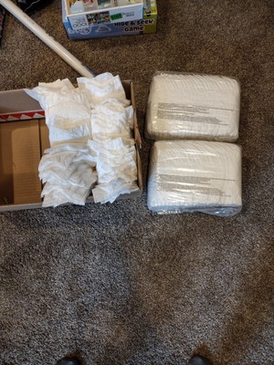 Large Box Full Of Size 2 Baby Diapers 96 Diapers In All