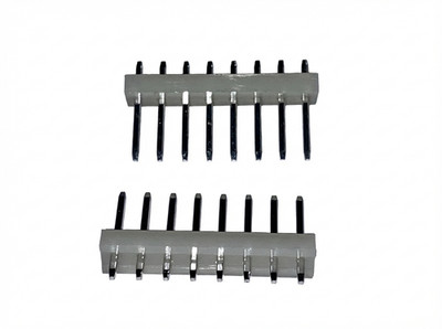5x Adam Tech LHB-08-SA2 - PCB Header 8-pos 3,96mm - THT