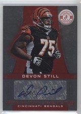 2012 Totally Certified Platinum Red 41/290 Devon Still #123 Auto fm0