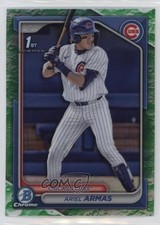 2024 Bowman Draft Chrome Lunar Glow Refractor Ariel Armas #BDC-109 s3g