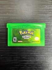 Pokemon Leaf Green Version Nintendo Game Boy Advance Genuine (NO BOX)