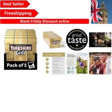 Yorkshire Gold Tea - 400 Black Tea Bags for Ultimate Relaxation 0.09 per strip