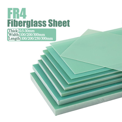 FR4 G10 Fiberglass Sheet Epoxy Resin Board Green High Temp Insulation Machining