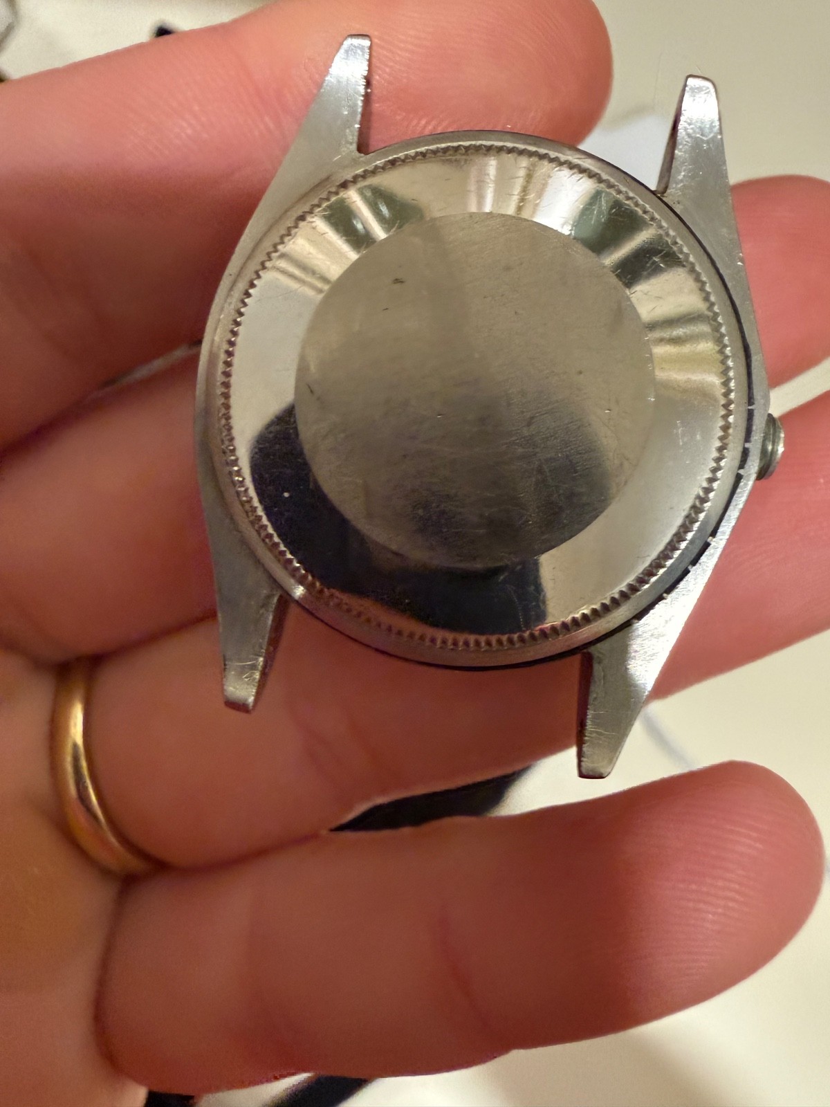 Rolex Oyster Perpetual Date Reference 1500 34mm Stainless Steel Watch Case 1971 image 4