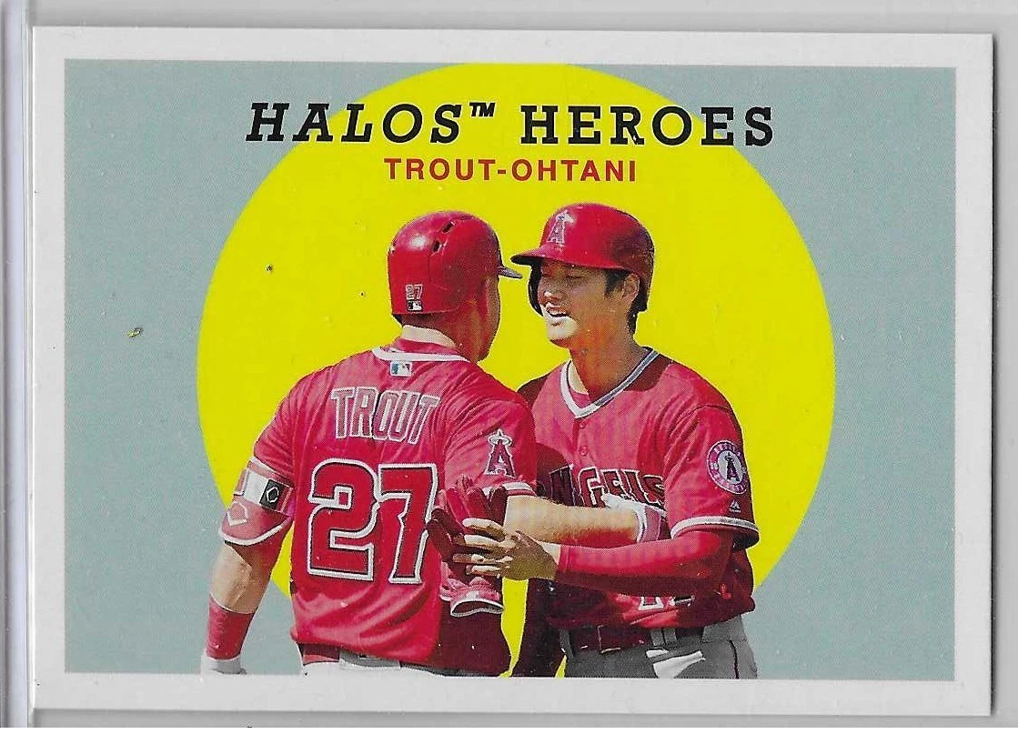 2018 Topps Archives - Mike Trout Shohei Ohtani #303 for sale | eBay