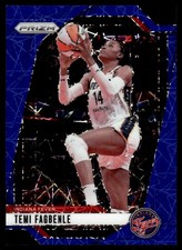 2024 Panini Prizm WNBA Blue Velocity Prizms #136 Temi Fagbenle